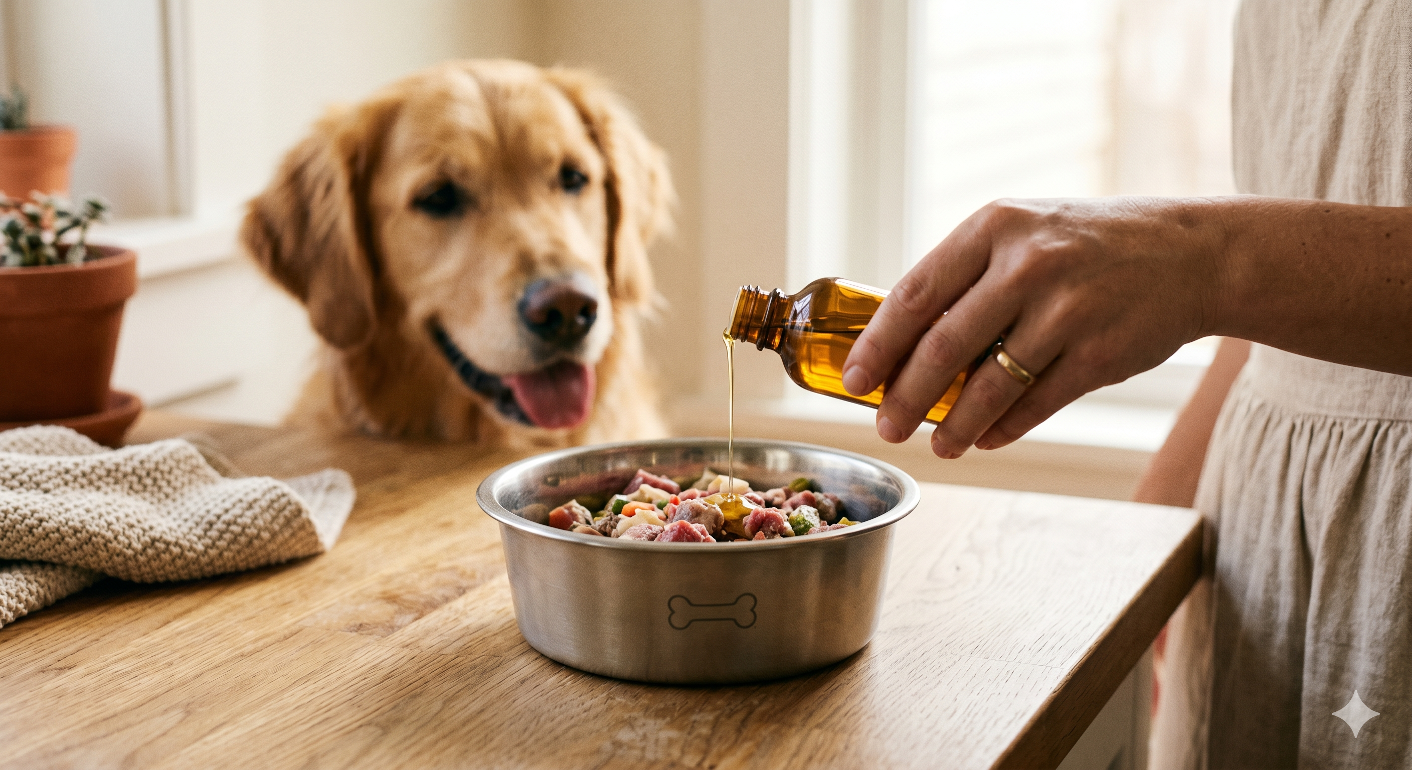 Omega-3 für Hunde